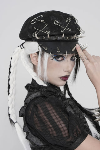 Punk Military Cap