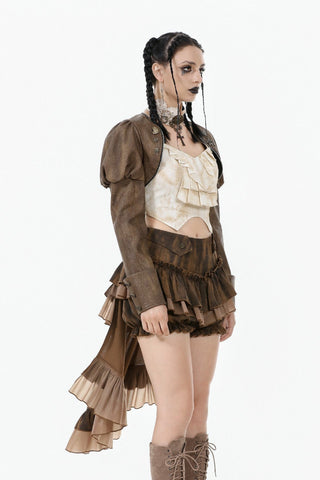 Airborne Corsair – Steampunk Crop Jacket