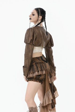 Airborne Corsair – Steampunk Crop Jacket