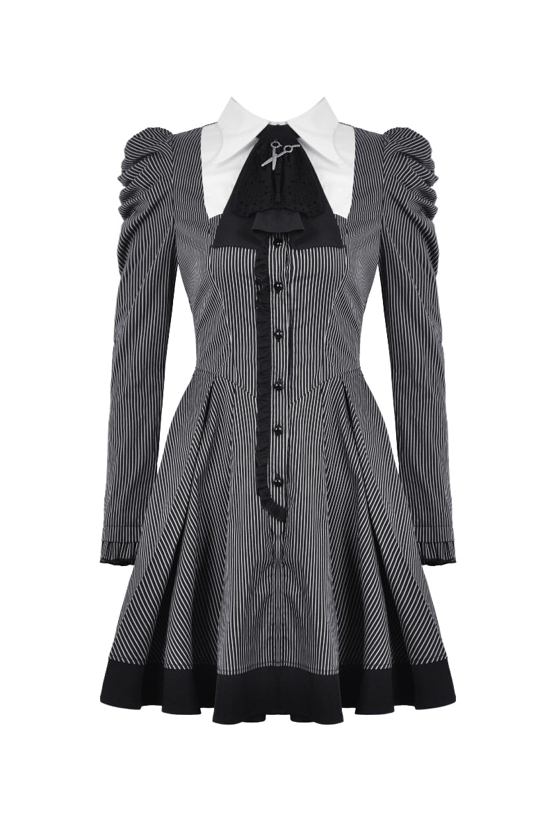 gothic-striped-dress-flat-front