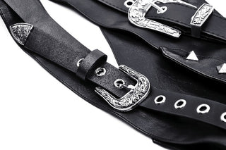 Triple Threat Waist Belt – Punk Buckle Corset