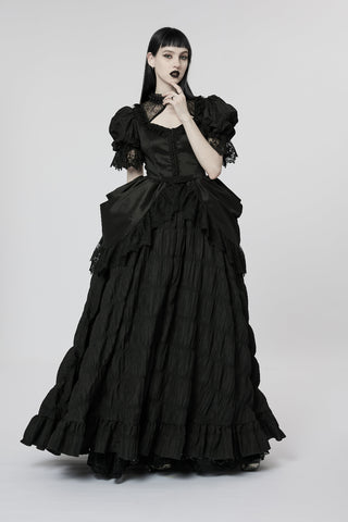 Countess Evernight – 18th Century-Inspired Victorian Gothic Ball Gown