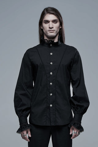 Dorian – Ruffle Cuff Gothic Shirt