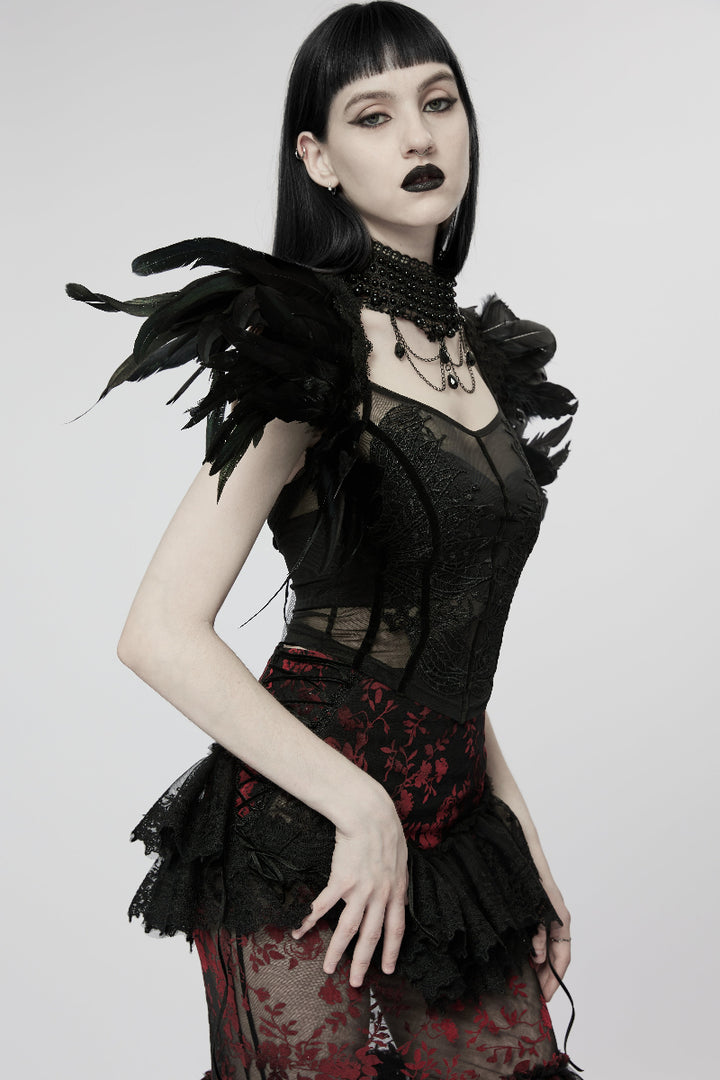 Raven's Wing Shoulder Armor
