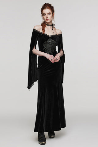 Shadow Lily – Victorian Gothic Lace Choker