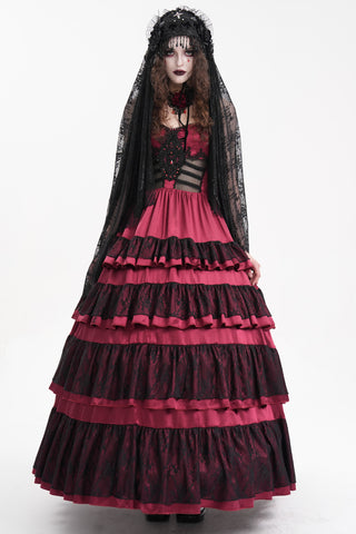 Velvet Cross Bridal Veil