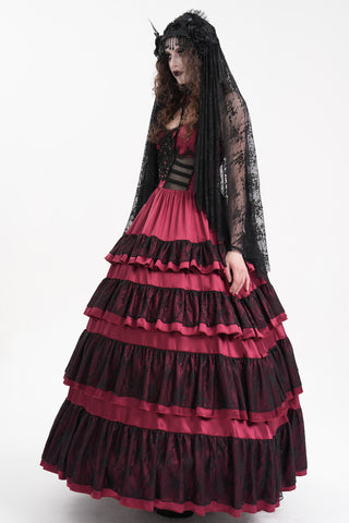 Velvet Cross Bridal Veil