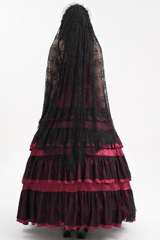 Velvet Cross Bridal Veil