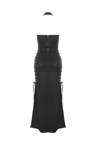 Industrial Gothic Halter Gown