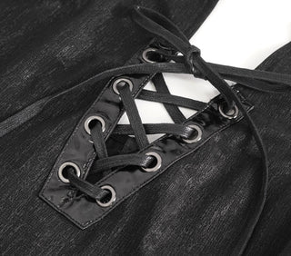 Industrial Gothic Halter Gown