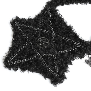 Black Pentagram Star Bag