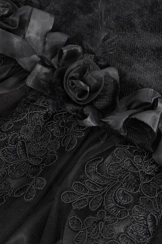 Victorian Fishtail Maxi Skirt