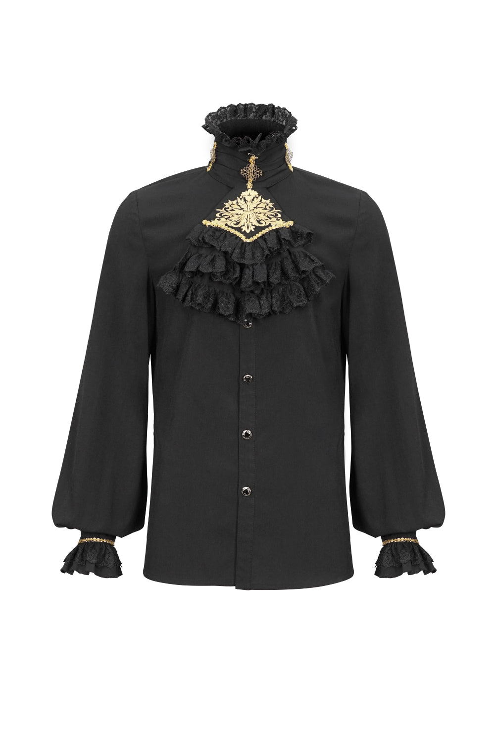 Eternal Eclipse – Victorian-Inspired Groom’s Shirt