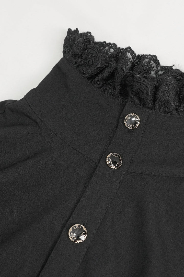 Eternal Eclipse – Victorian-Inspired Groom’s Shirt