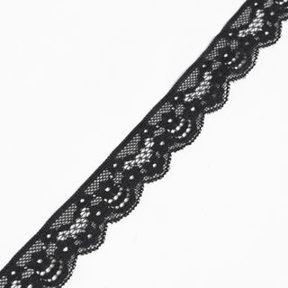 Vesper Black Lace Spike Choker Necklace
