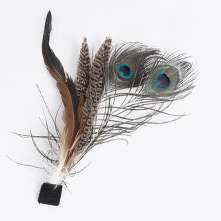Gilded Corsair Feathered Tricorn Hat