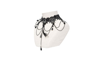 Mourning Belle Lace Choker