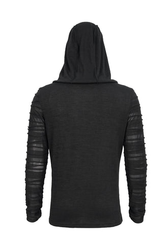 Phantom – Hooded Mesh Sleeve Shirt