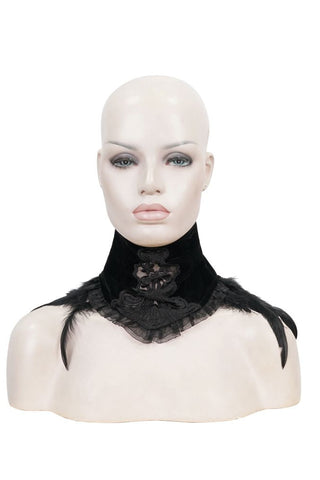 Raven Queen Feather Collar