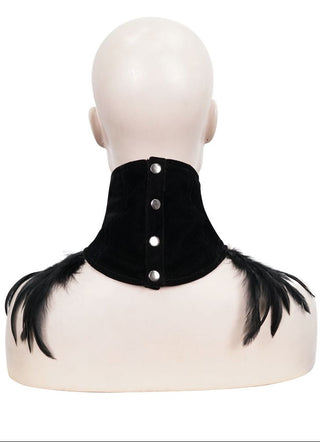 Raven Queen Feather Collar