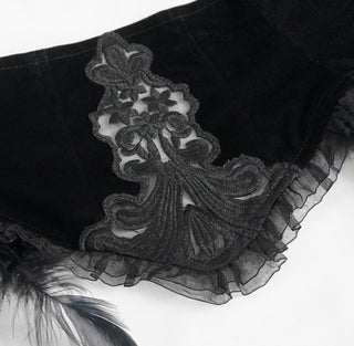 Raven Queen Feather Collar