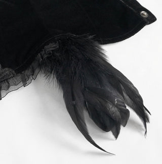 Raven Queen Feather Collar