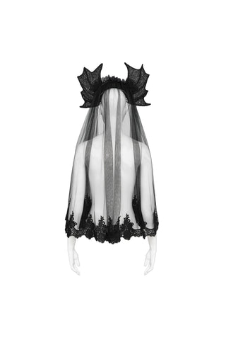 Violet Siren Headband & Veil
