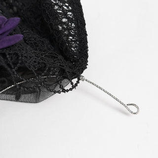 Violet Siren Headband & Veil