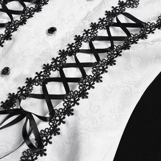 Isolde – Victorian Bell Sleeve White Blouse