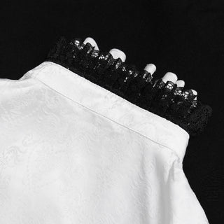 Isolde – Victorian Bell Sleeve White Blouse