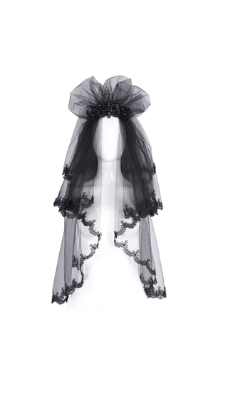 Ghost Bride Skull Veil