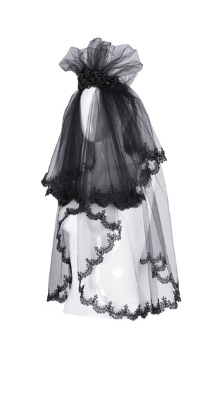 Ghost Bride Skull Veil