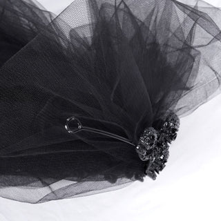 Ghost Bride Skull Veil