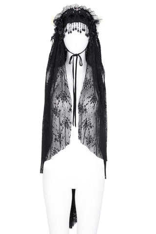 Velvet Cross Bridal Veil
