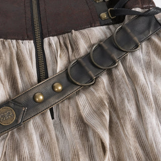 Tavern Rogue Steampunk Maxi Skirt