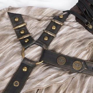 Tavern Rogue Steampunk Maxi Skirt