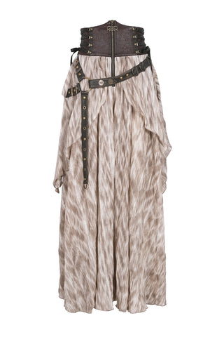 Tavern Rogue Steampunk Maxi Skirt