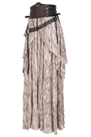 Tavern Rogue Steampunk Maxi Skirt
