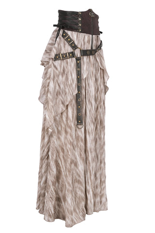 Tavern Rogue Steampunk Maxi Skirt