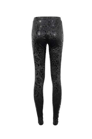 Glossy Pentagram Leggings