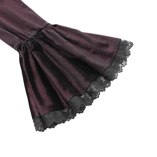 Long Pointed Swallowtail Victorian Blouse