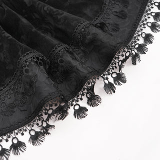 Baroness Darkkrose Velvet Mini Skirt