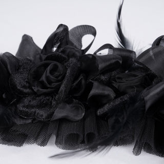 Midnight Rose Devil Headpiece