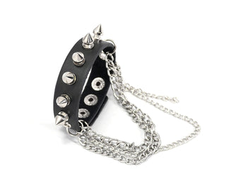 Punk Spiked Chain Bracelet