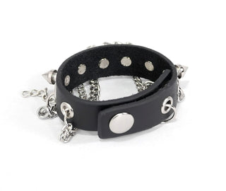 Punk Spiked Chain Bracelet
