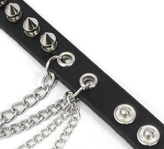 Punk Spiked Chain Bracelet