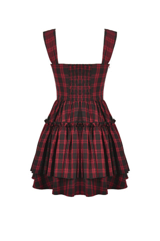 Riot Girl Tartan Mini Dress