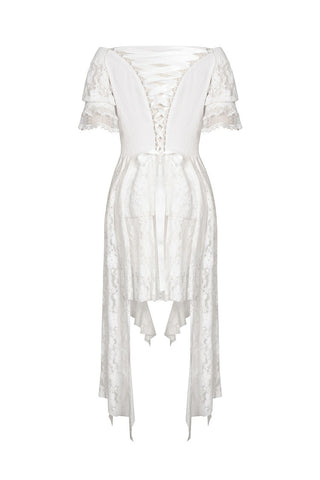 Clockwork Bride Steampunk Wedding High Low Dress
