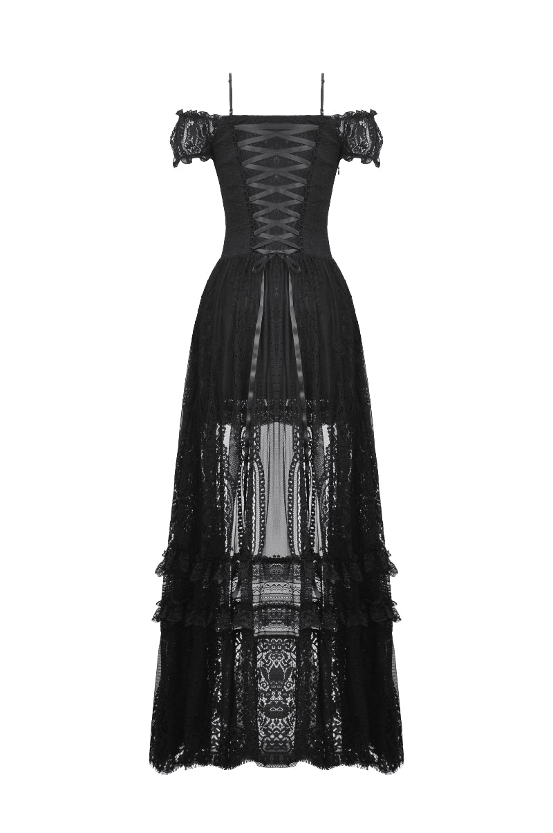 Dark Waltz High-Low Ball Gown