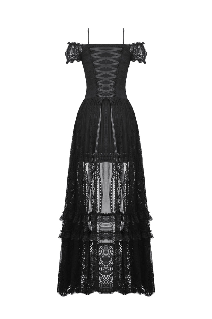 Dark Waltz High-Low Ball Gown